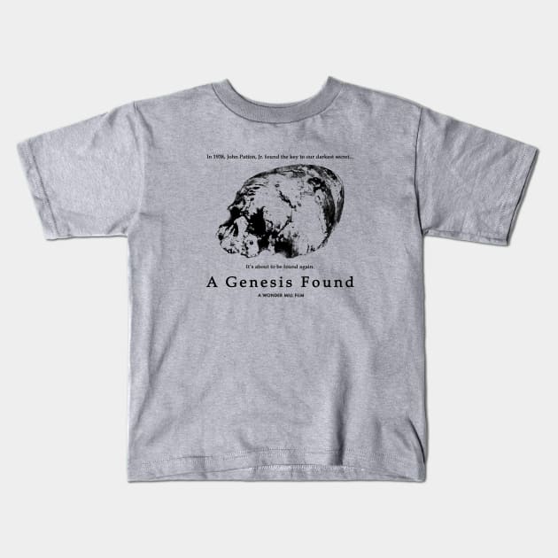 A Genesis Found - A Wonder Mill Film Kids T-Shirt by Kinowheel